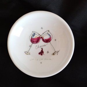California Pantry "Cheers" Live Life with Abandon! Small Dipping Bowls 2003